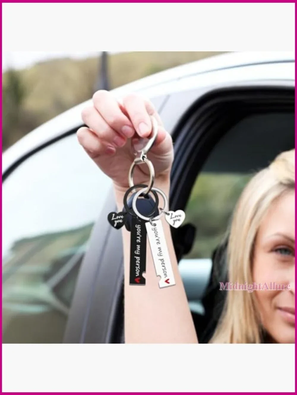 Couple Matching Keychains You're My Person His Hers Gifts